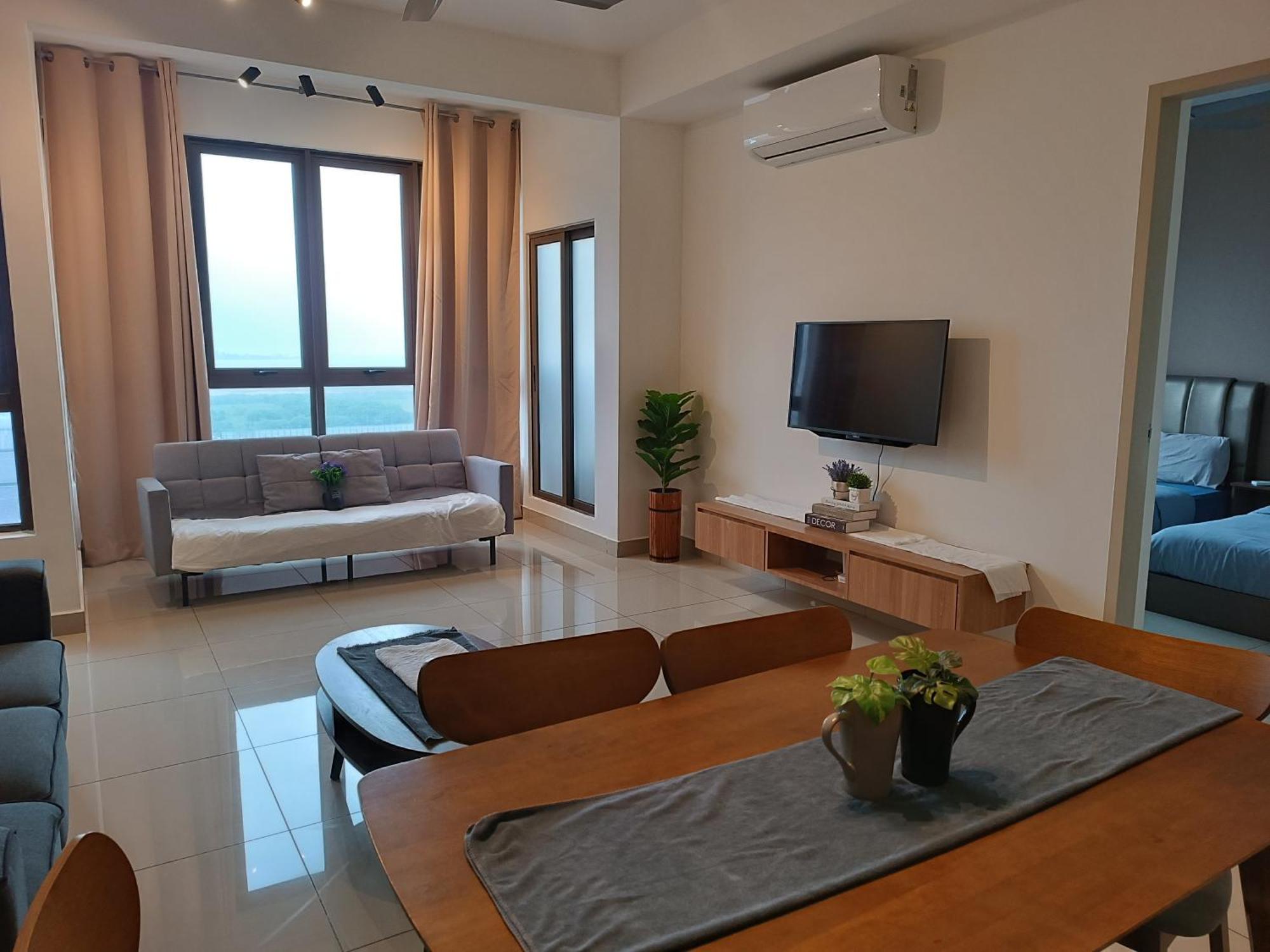 Apartment Baliresidenc Sea View 2-6 Pax Waterpark Netflix 5minjonker
