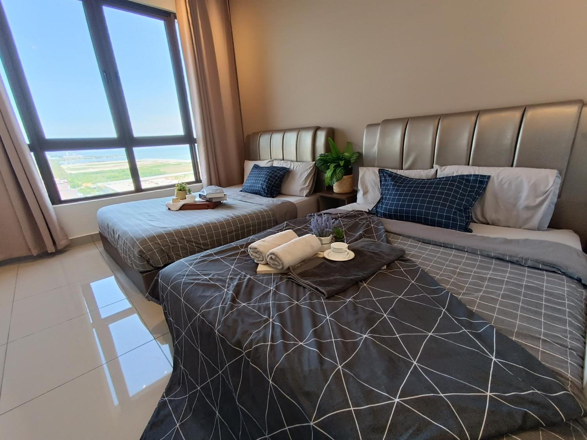 Baliresidenc Sea View 2-6 Pax Waterpark Netflix 5minjonker Apartment